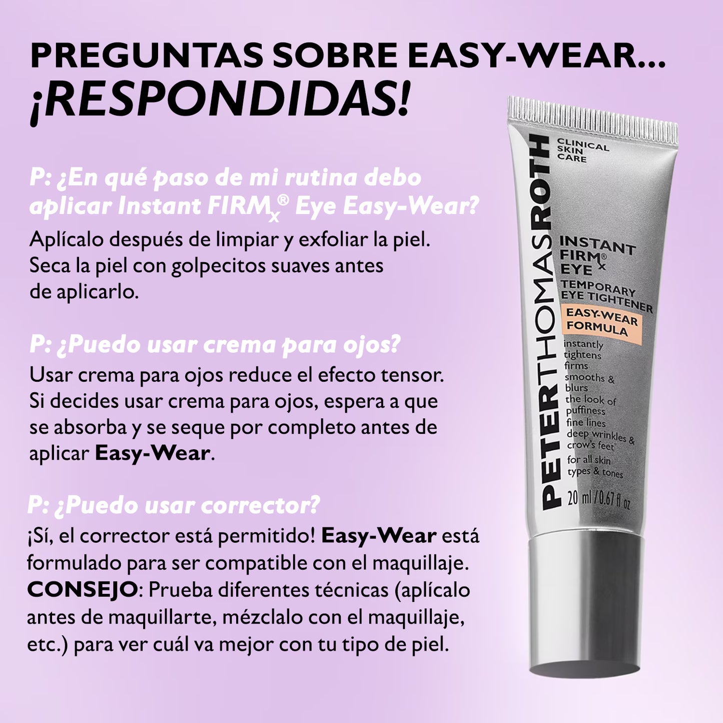 Pether Thomas Eye Serum – Reducción Instantánea de Bolsas y Ojeras