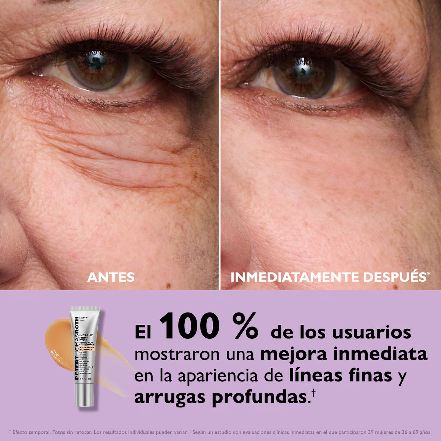 Pether Thomas Eye Serum – Reducción Instantánea de Bolsas y Ojeras